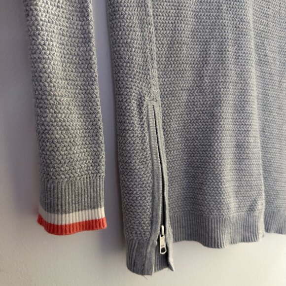 T by Talbots Colorblock Crewneck Textured Sweater - Picture 4 of 6